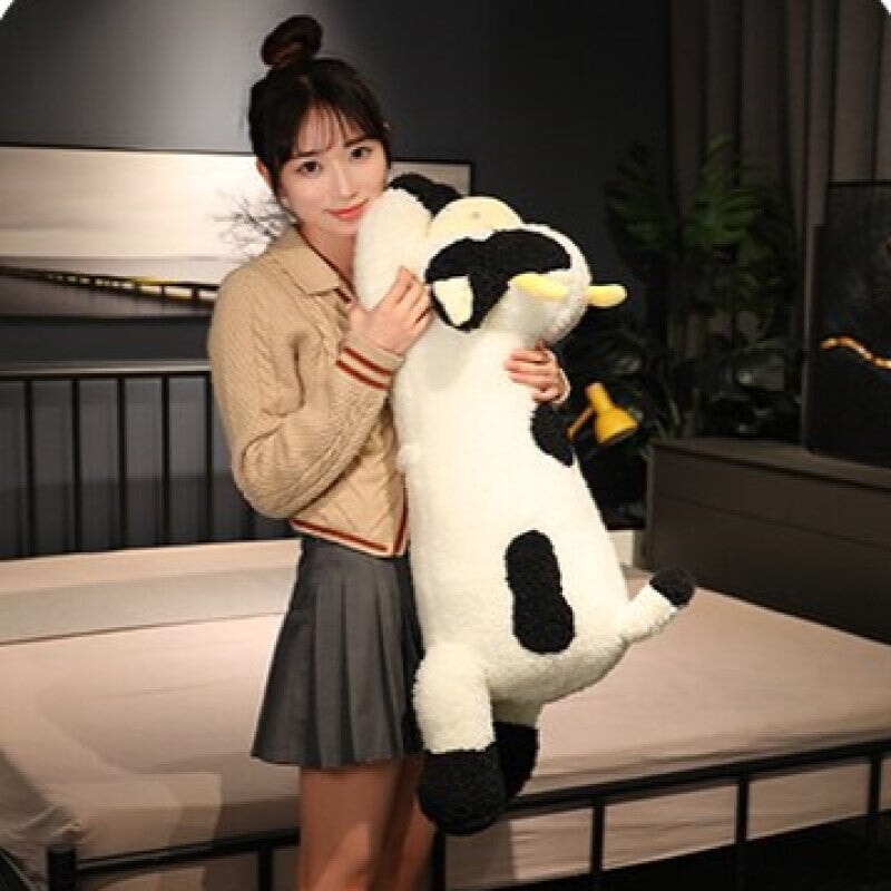 Huge Fluffy Lovely Milk Cow Plushies — image 6