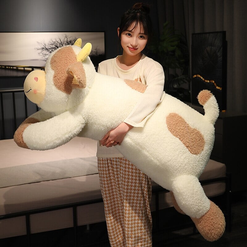 Huge Fluffy Lovely Milk Cow Plushies — image 11