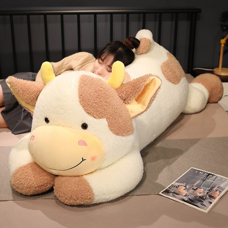 Huge Fluffy Lovely Milk Cow Plushies — image 12