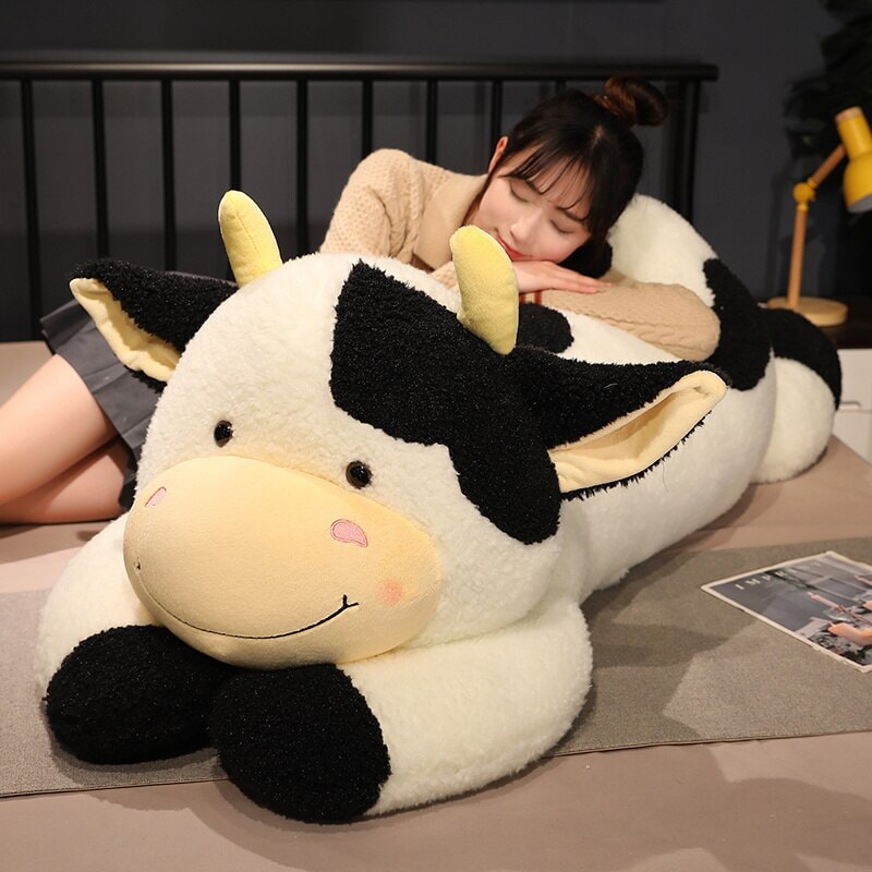 Huge Fluffy Lovely Milk Cow Plushies — image 15