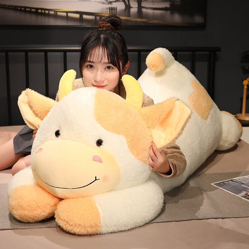 Huge Fluffy Lovely Milk Cow Plushies — image 13