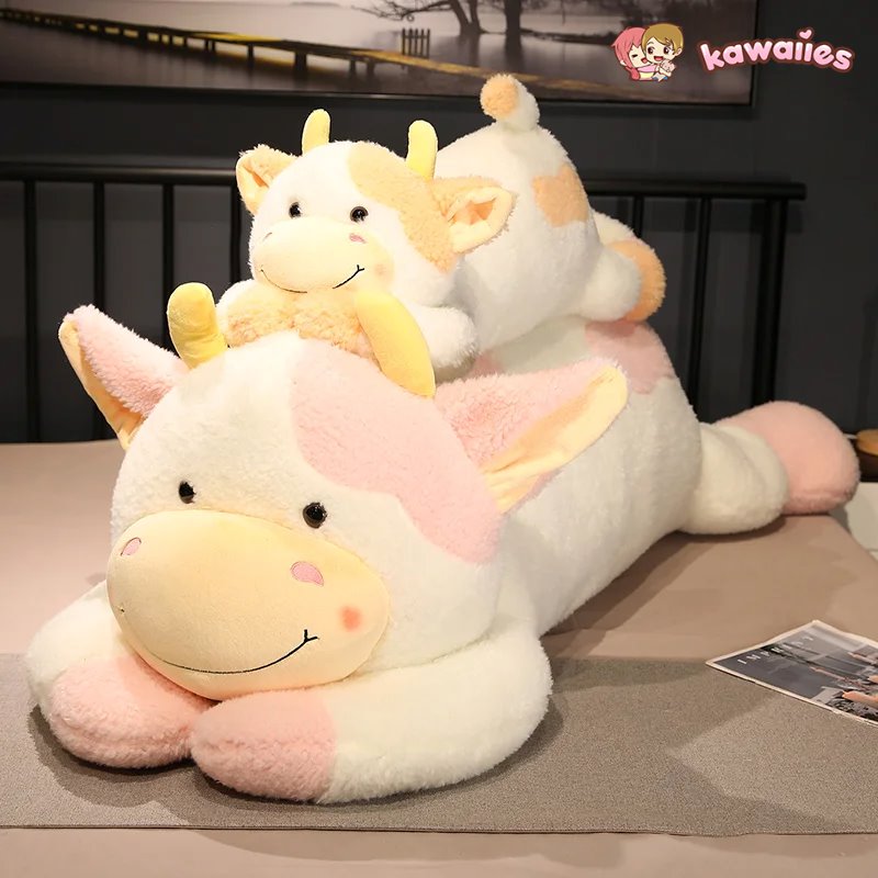 Huge Fluffy Lovely Milk Cow Plushies — image 10