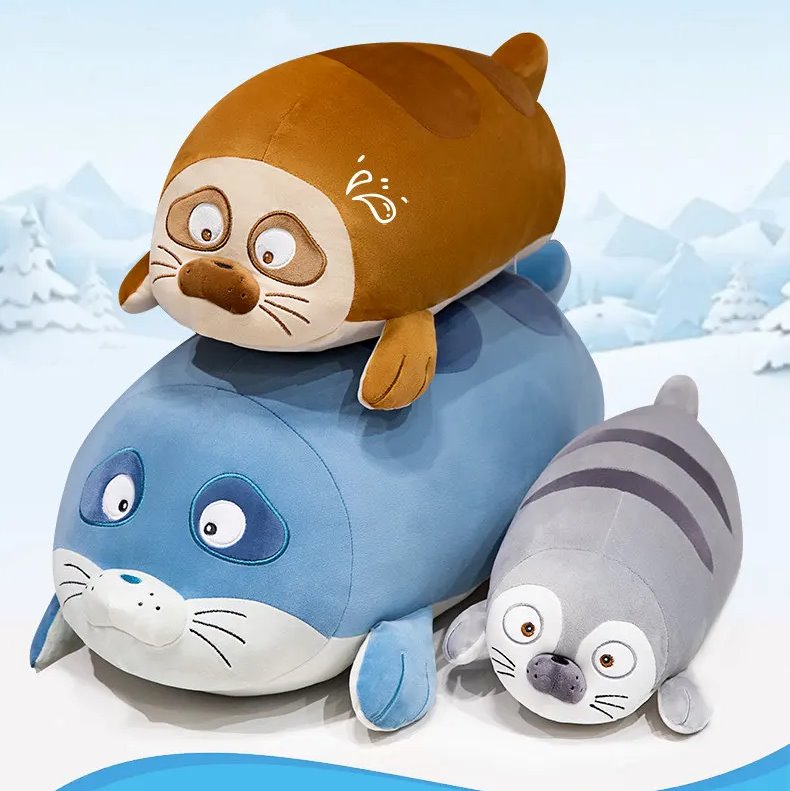 Huge Sleeping Buddies Seal Plushies — image 7