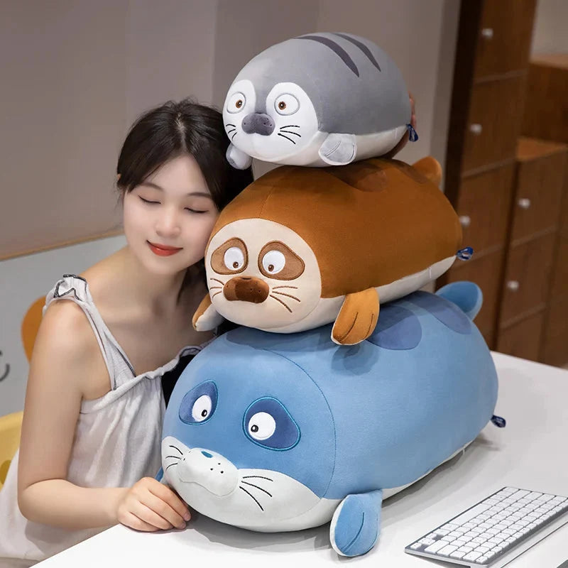 Huge Sleeping Buddies Seal Plushies — image 2