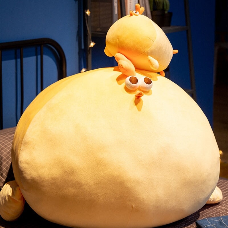 Jaba the Chonky Yellow Chicken Plushie — image 14