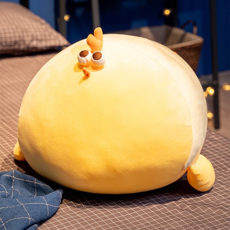 Jaba the Chonky Yellow Chicken Plushie — image 1