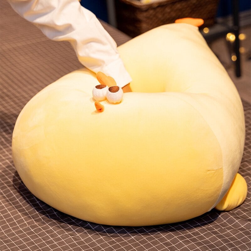 Jaba the Chonky Yellow Chicken Plushie — image 8