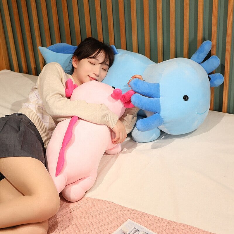 Kawaii Axolotl Salamander Plushie Family — image 7