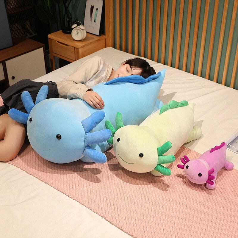 Kawaii Axolotl Salamander Plushie Family — image 14