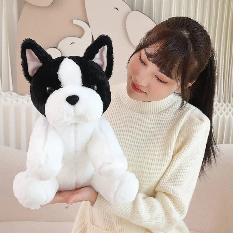 Kawaii Biege White French Bulldog Plushies — image 7