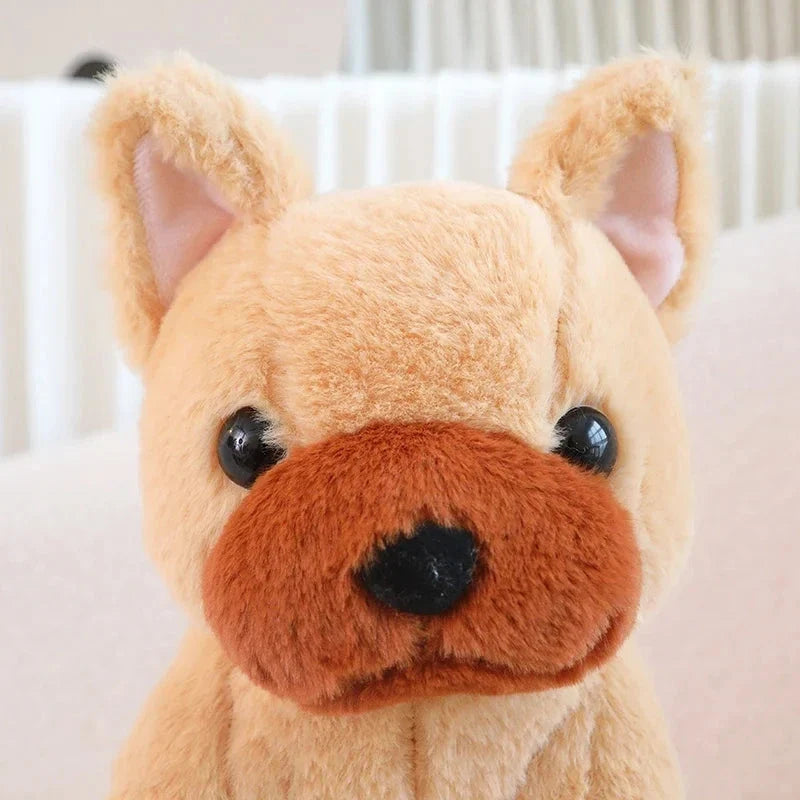 Kawaii Biege White French Bulldog Plushies — image 10