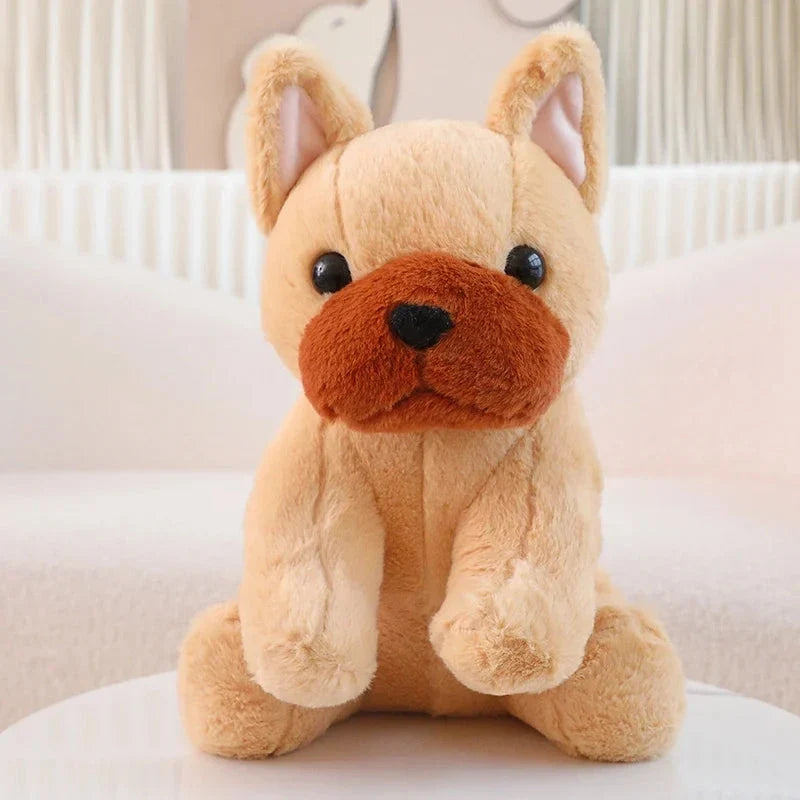 Kawaii Biege White French Bulldog Plushies — image 13