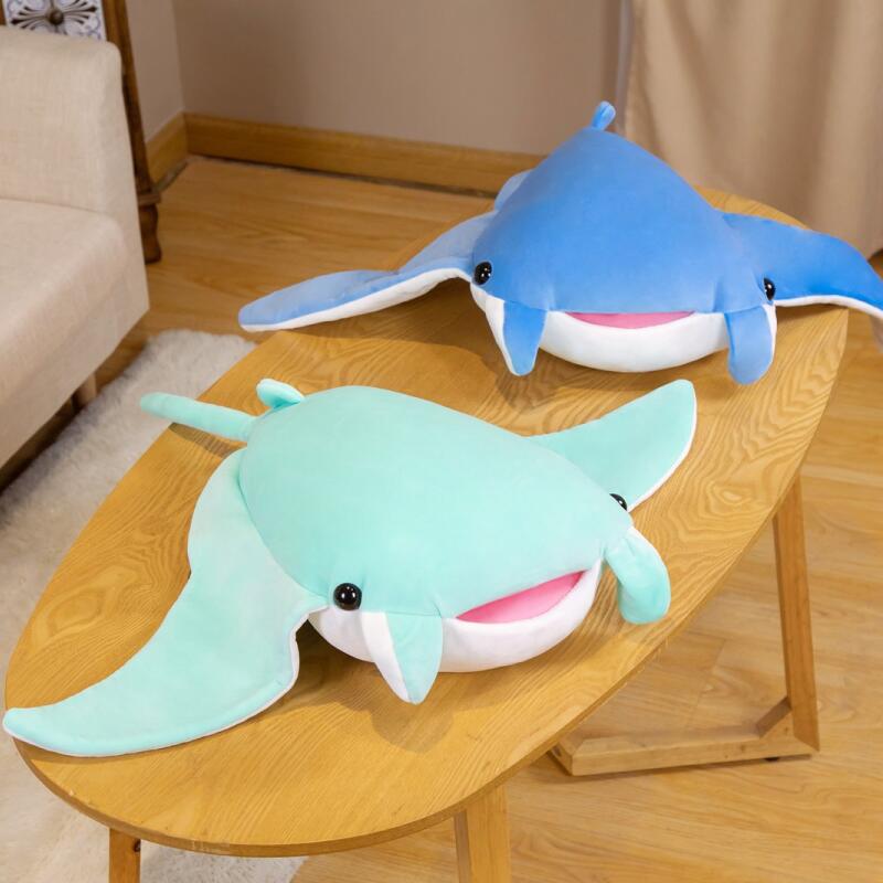 Kawaii Blue Mobula Devil Sting Ray Plushies — image 1