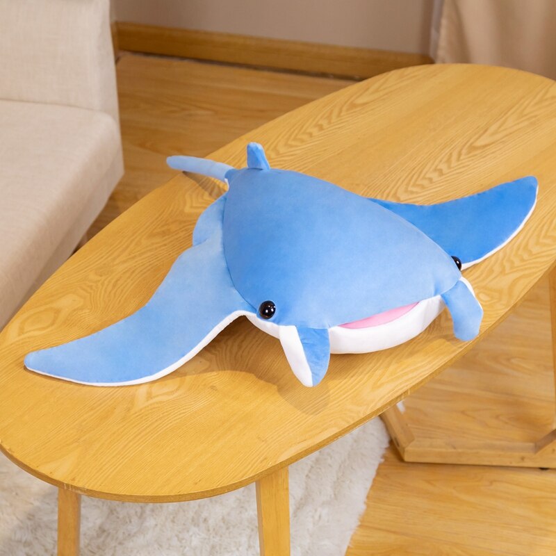 Kawaii Blue Mobula Devil Sting Ray Plushies — image 6