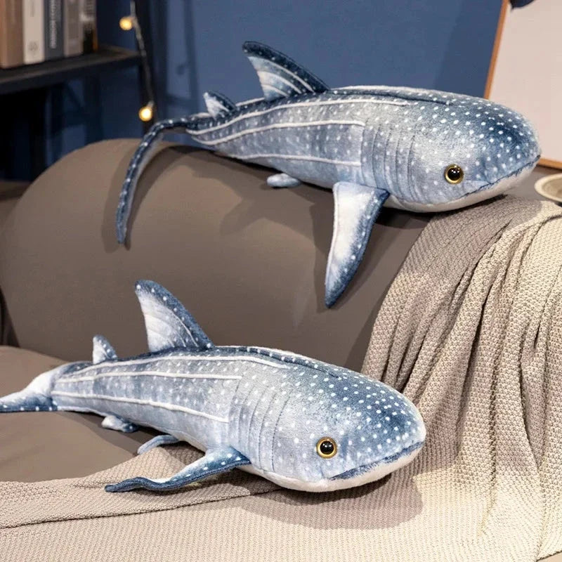 Kawaii Blue Whale Shark Soft Toy Plushie — image 6