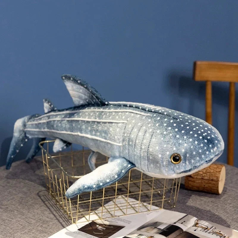 Kawaii Blue Whale Shark Soft Toy Plushie — image 7