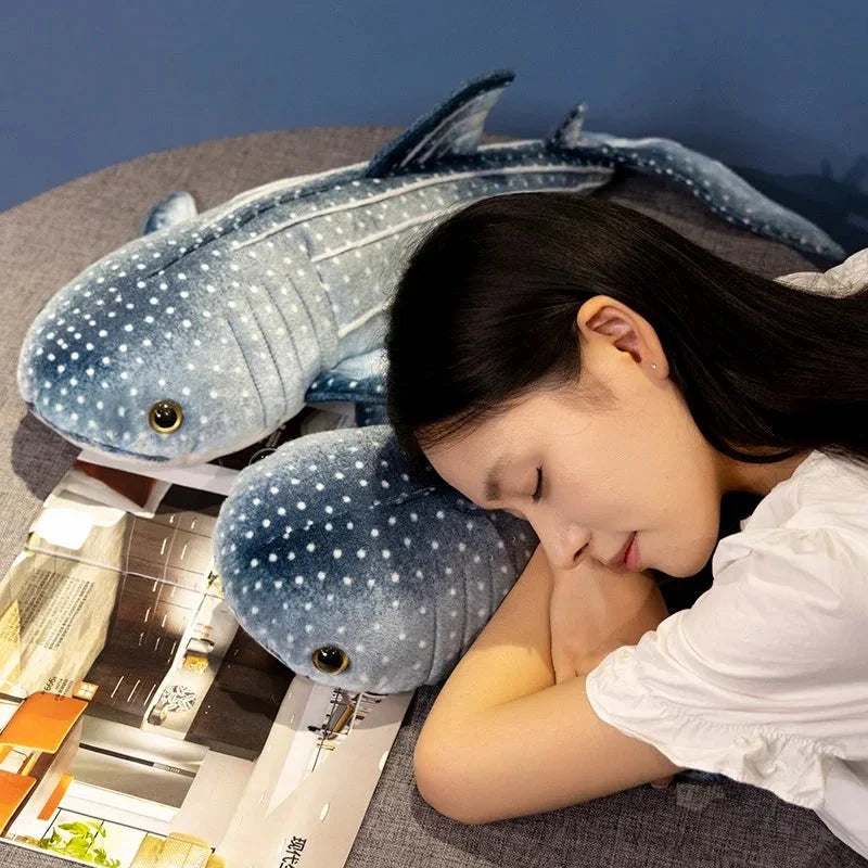Kawaii Blue Whale Shark Soft Toy Plushie — image 5