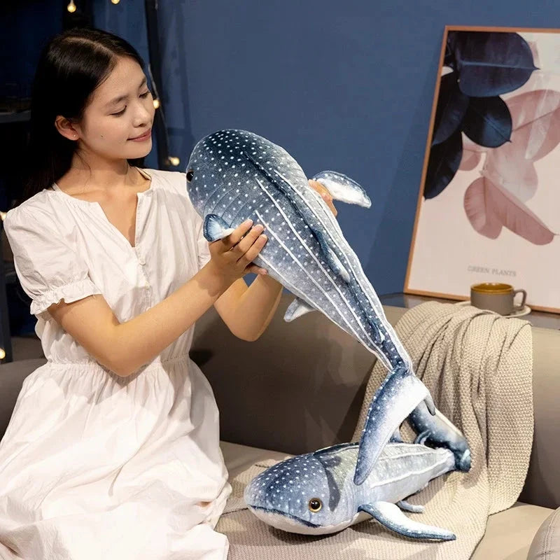 Kawaii Blue Whale Shark Soft Toy Plushie — image 11