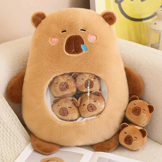 Kawaii Capybara Candy Bag Plushie — image 1