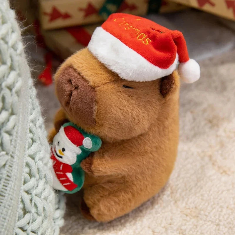 Kawaii Capybara Christmas Plushies — image 8