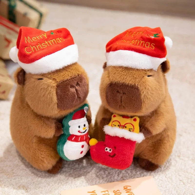 Kawaii Capybara Christmas Plushies — image 14