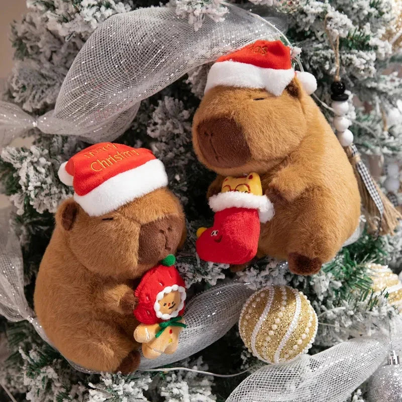 Kawaii Capybara Christmas Plushies — image 13