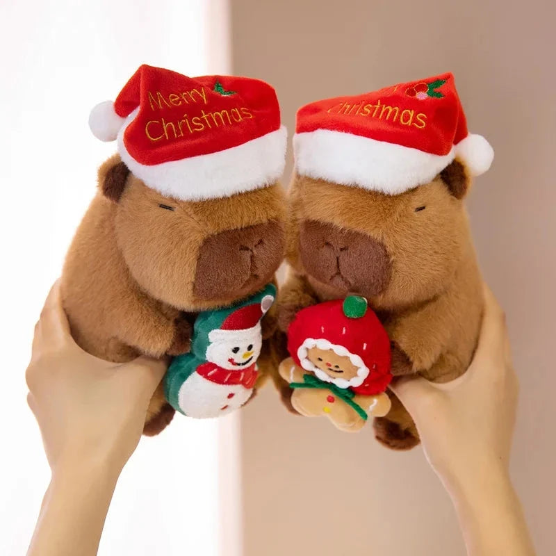 Kawaii Capybara Christmas Plushies — image 2