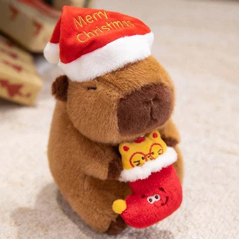 Kawaii Capybara Christmas Plushies — image 17