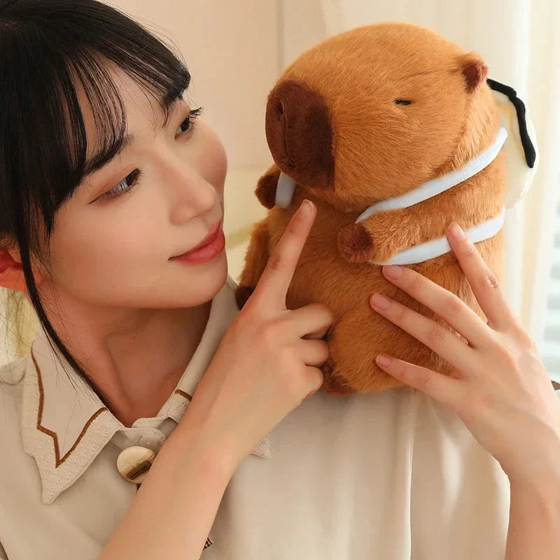 Kawaii Capybara with Backpack Plush Collection — image 36