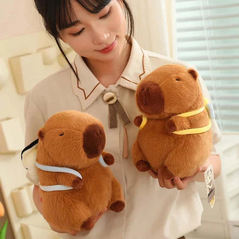 Kawaii Capybara with Backpack Plush Collection — image 16