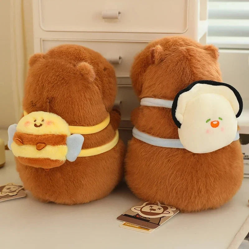 Kawaii Capybara with Backpack Plush Collection — image 10
