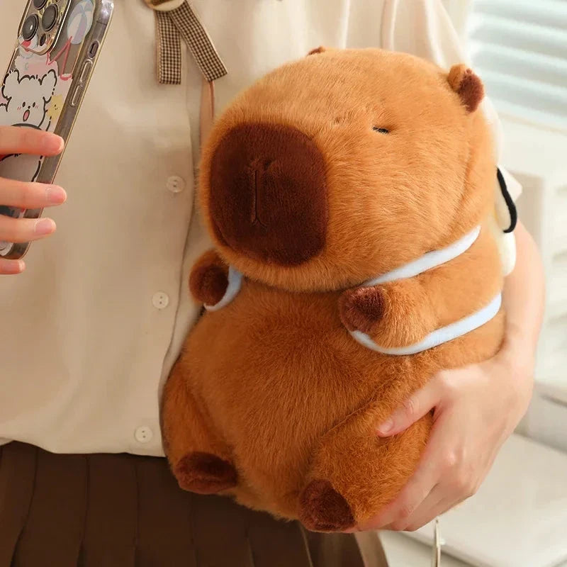 Kawaii Capybara with Backpack Plush Collection — image 35