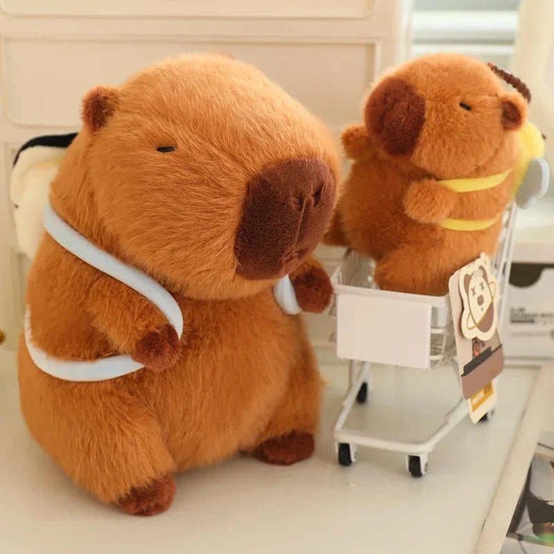 Kawaii Capybara with Backpack Plush Collection — image 17