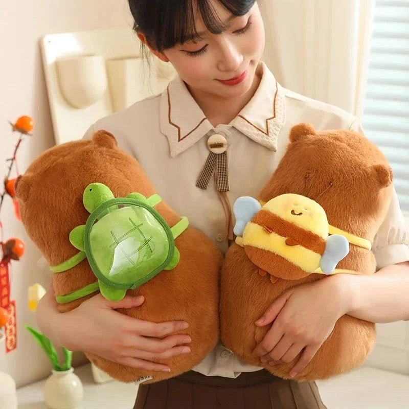 Kawaii Capybara with Backpack Plush Collection — image 7