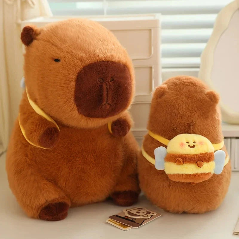 Kawaii Capybara with Backpack Plush Collection — image 9