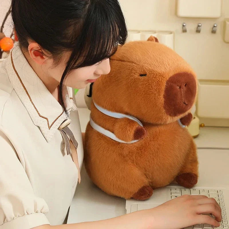 Kawaii Capybara with Backpack Plush Collection — image 29