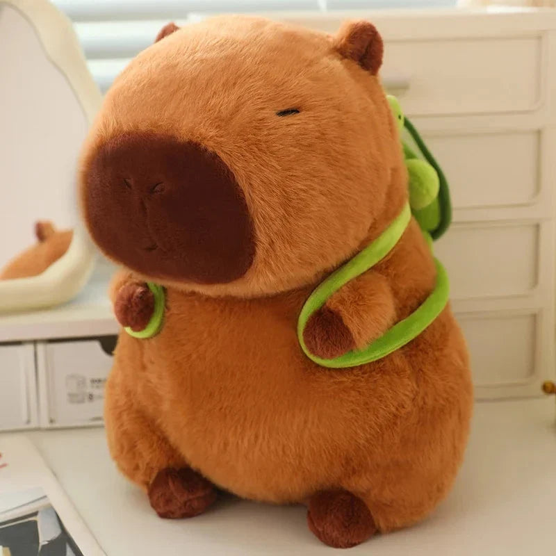 Kawaii Capybara with Backpack Plush Collection — image 1