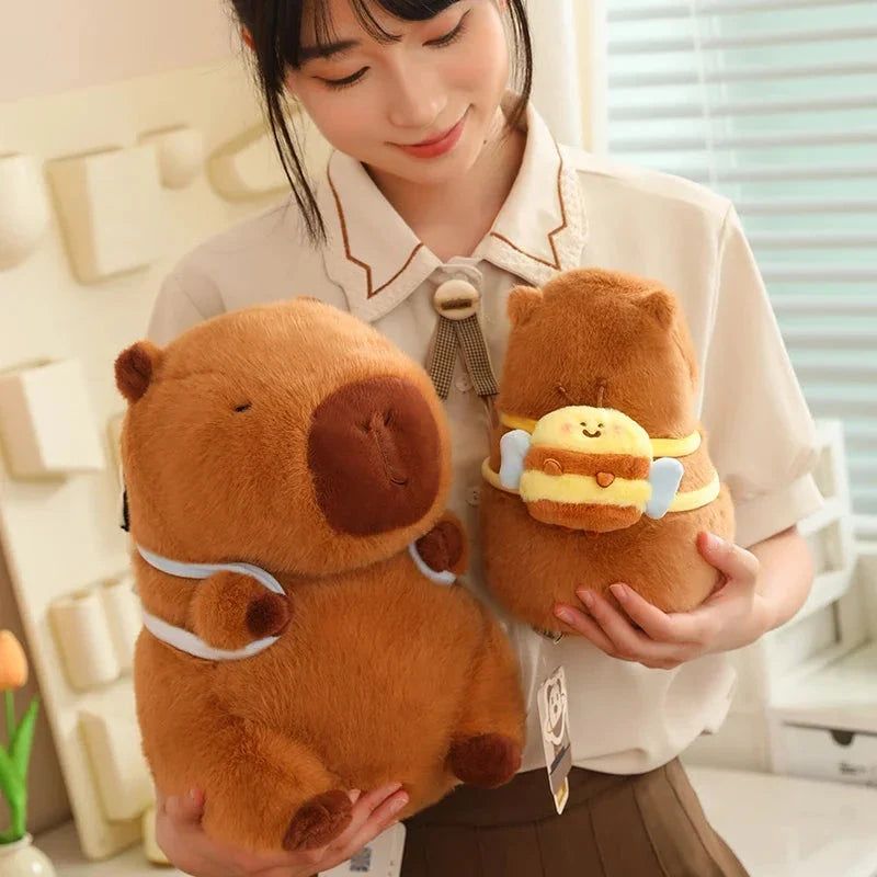 Kawaii Capybara with Backpack Plush Collection — image 12