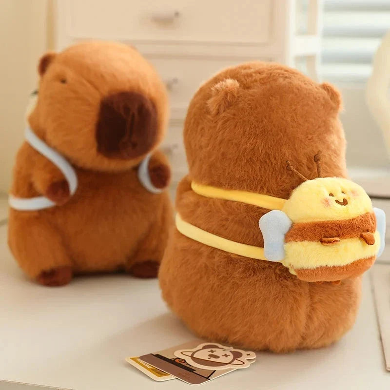Kawaii Capybara with Backpack Plush Collection — image 13