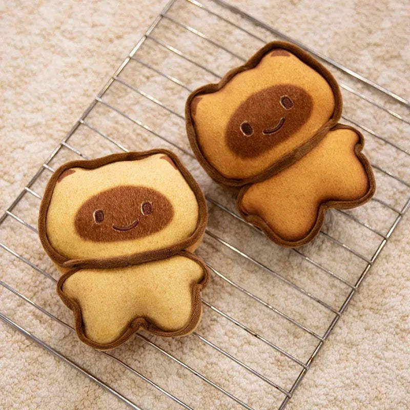 Kawaii Cat Bread Biscuit Cookie Plushies — image 13
