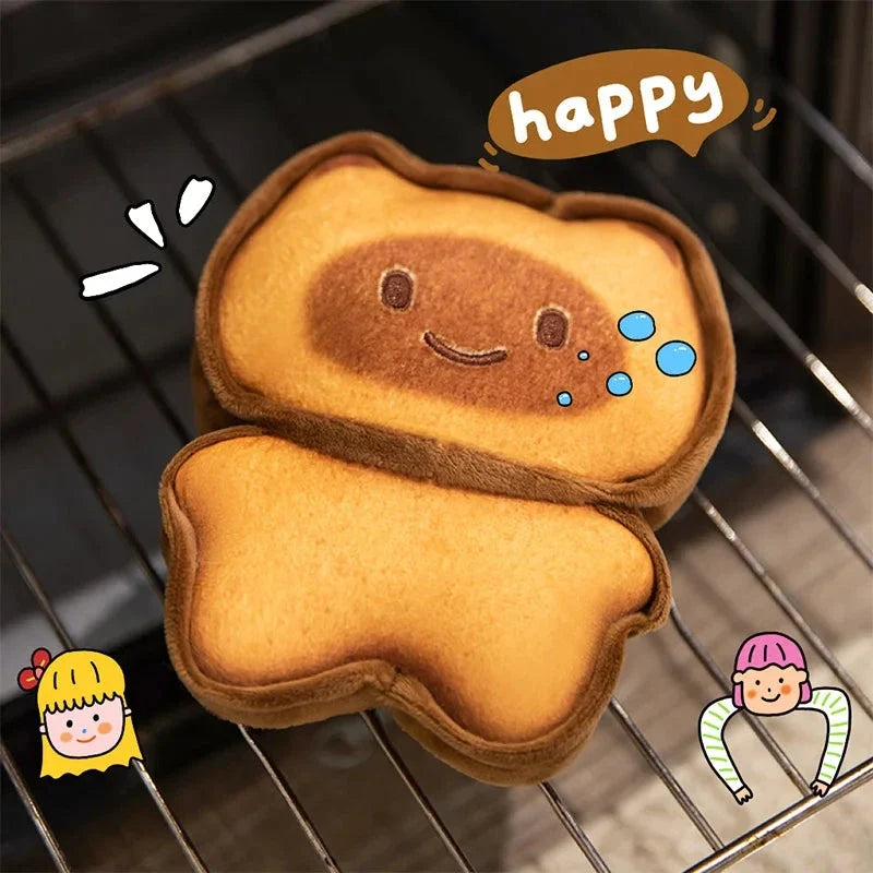 Kawaii Cat Bread Biscuit Cookie Plushies — image 7