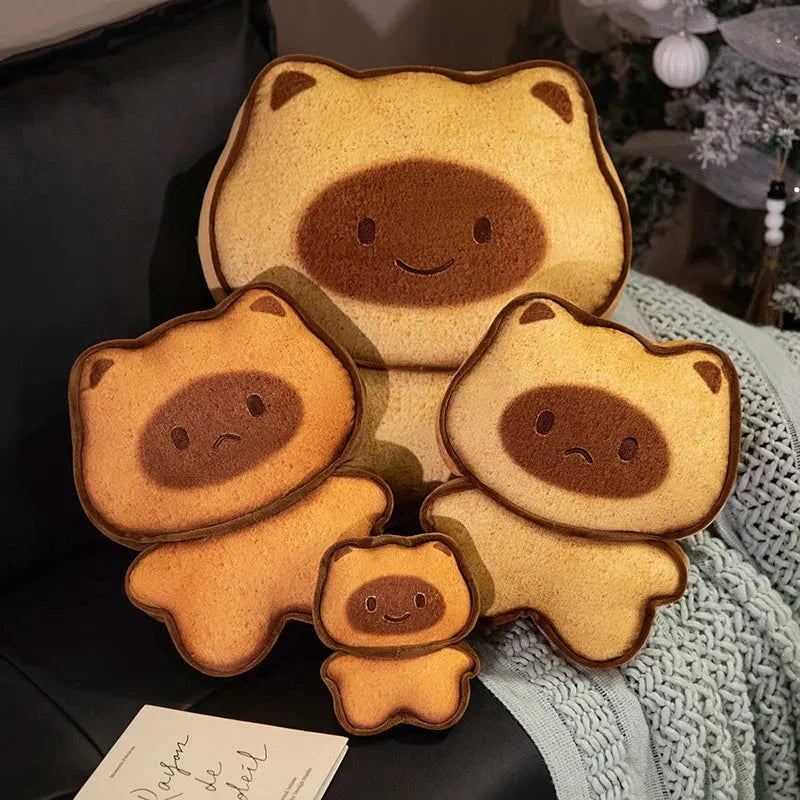 Kawaii Cat Bread Biscuit Cookie Plushies — image 3