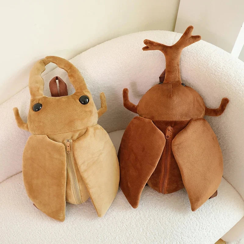 Kawaii Dung Beetles Plush Backpacks — image 2