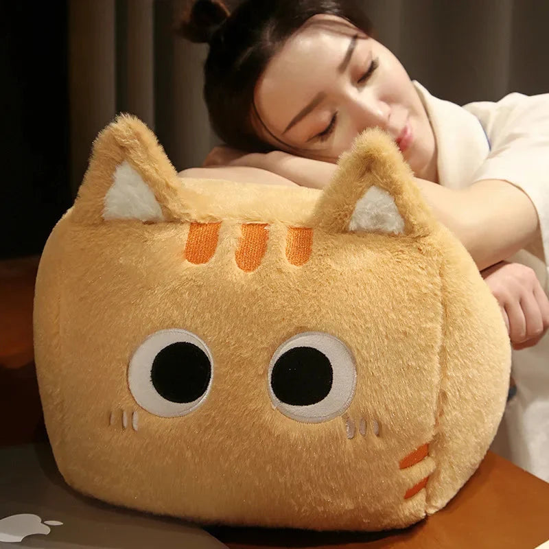 Kawaii Fluffy Cube Cat Plushie Collection — image 16