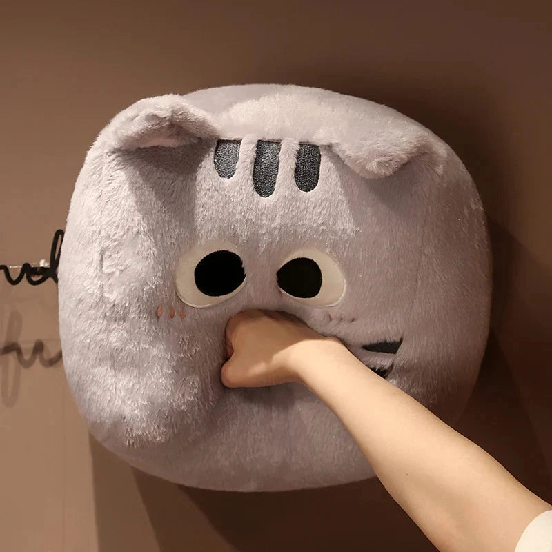 Kawaii Fluffy Cube Cat Plushie Collection — image 12