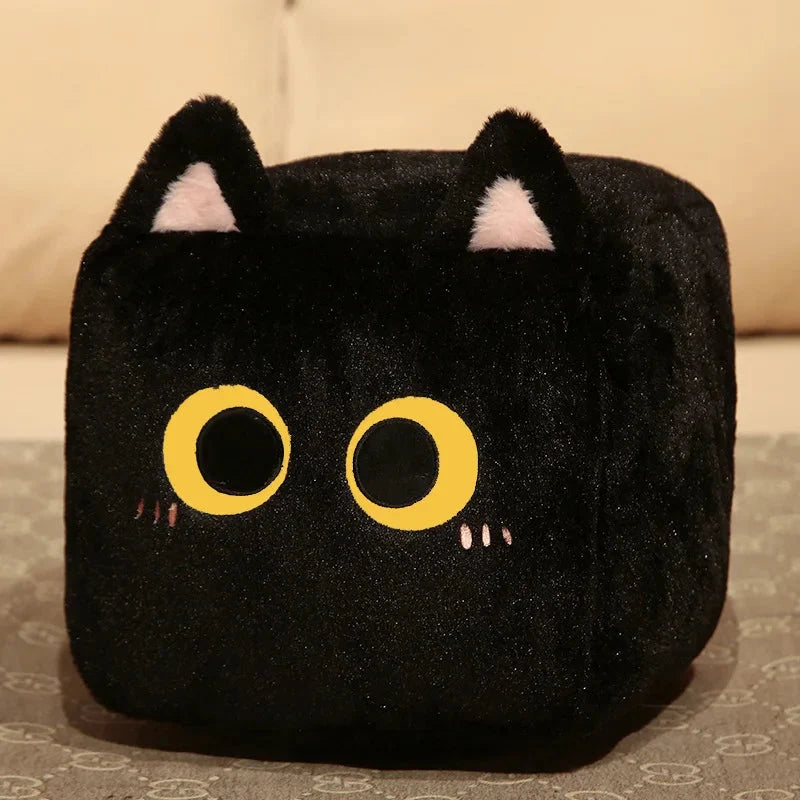 Kawaii Fluffy Cube Cat Plushie Collection — image 9