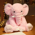 Kawaii Fluffy Elephant Plush Family — image 17