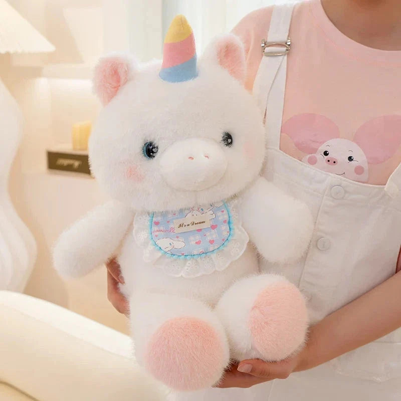 Kawaii Fluffy Sitting Animal Plushie Squad — image 10