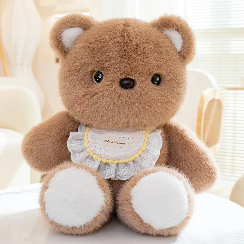 Kawaii Fluffy Sitting Animal Plushie Squad — image 1
