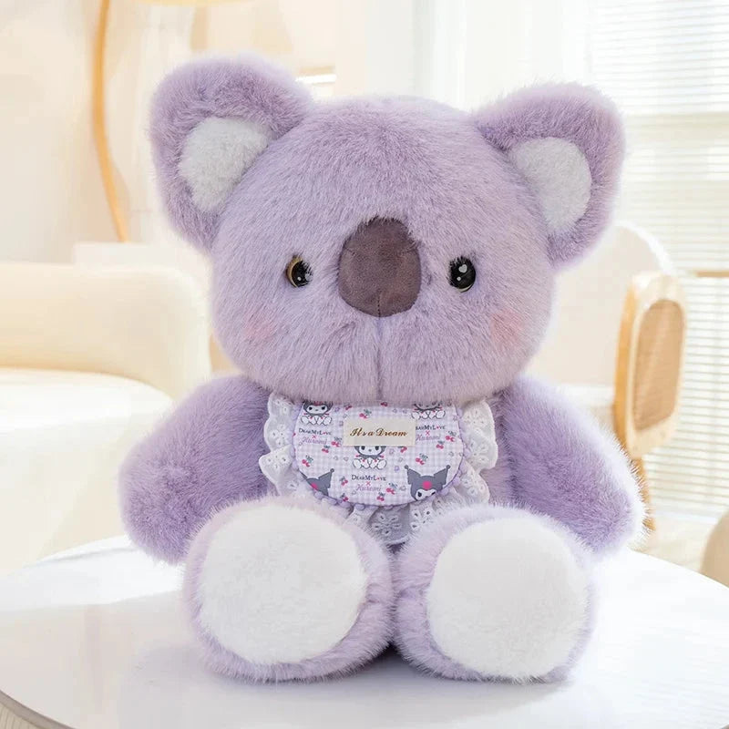 Kawaii Fluffy Sitting Animal Plushie Squad — image 3